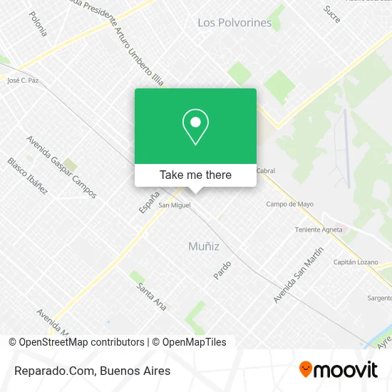 Reparado.Com map