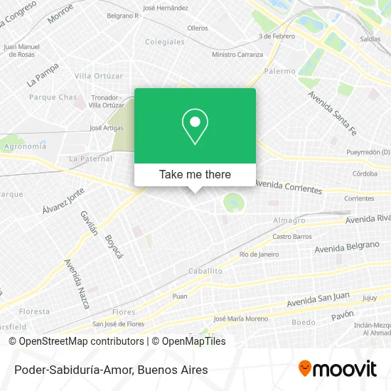 Poder-Sabiduría-Amor map