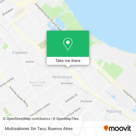 Multisabores Sin Tacc map