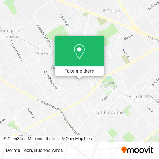 Derma Tech map