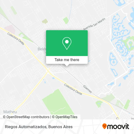 Riegos Automatizados map