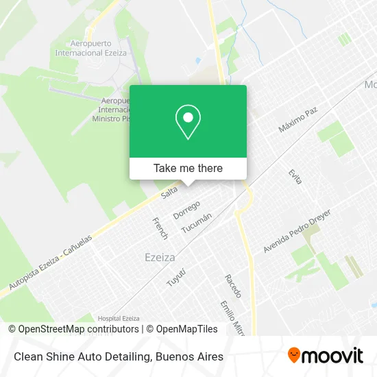 Clean Shine Auto Detailing map