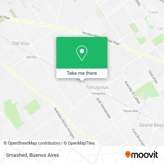 Smashed map