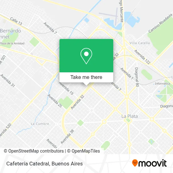 Cafetería Catedral map