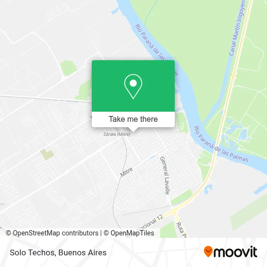 Solo Techos map