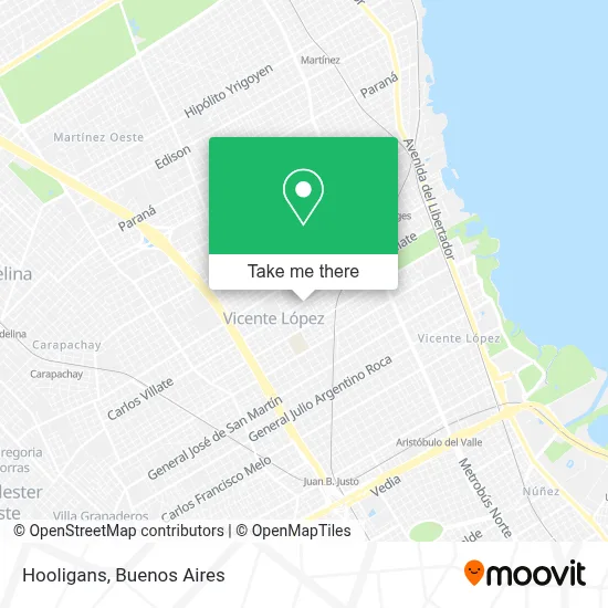 Hooligans map