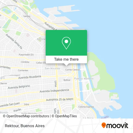 Rektour map