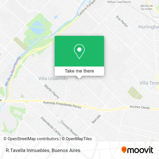 R.Tavella Inmuebles map