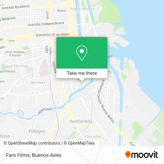 Faro Films map