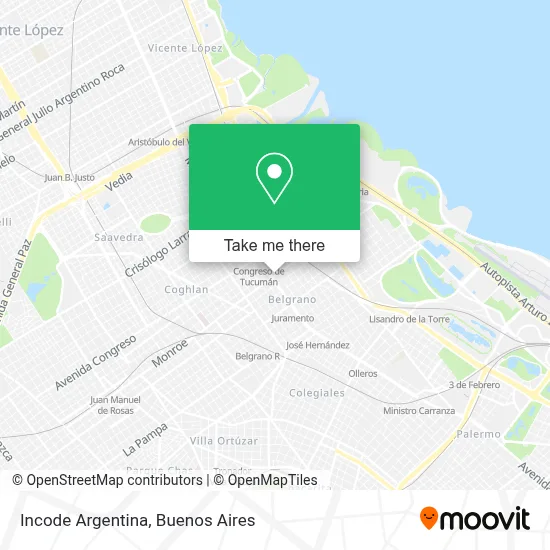 Incode Argentina map