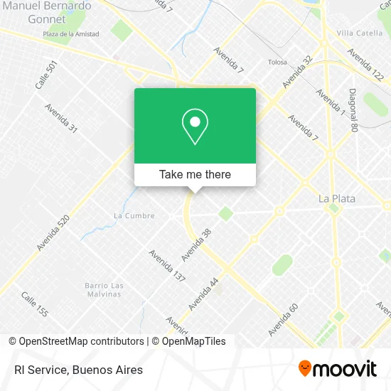 Rl Service map