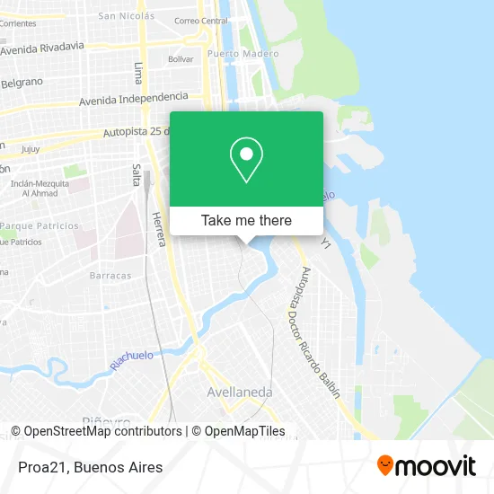 Proa21 map