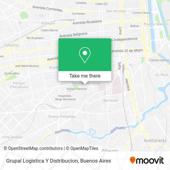 Grupal Logistica Y Distribucion map