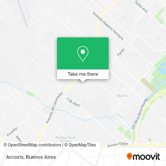 Arcoiris map