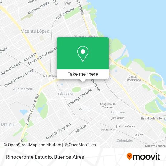 Rinoceronte Estudio map