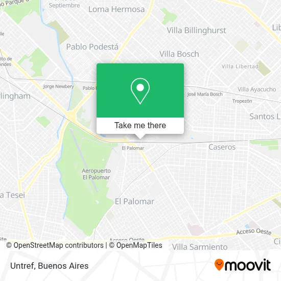 Untref map