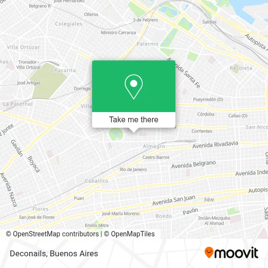 Deconails map