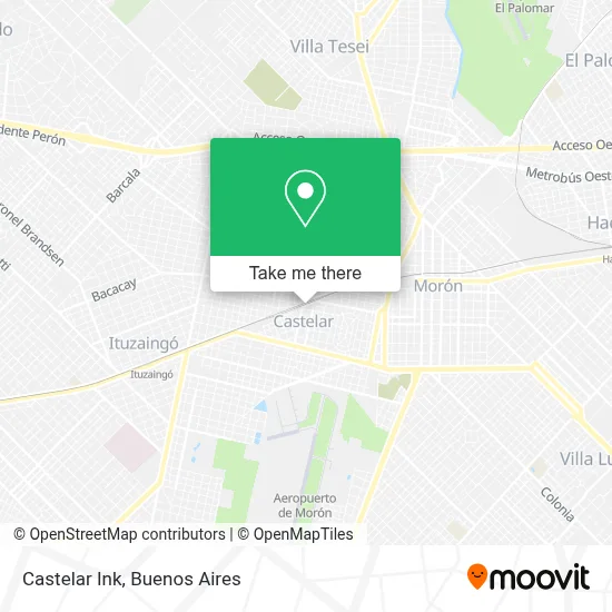 Castelar Ink map