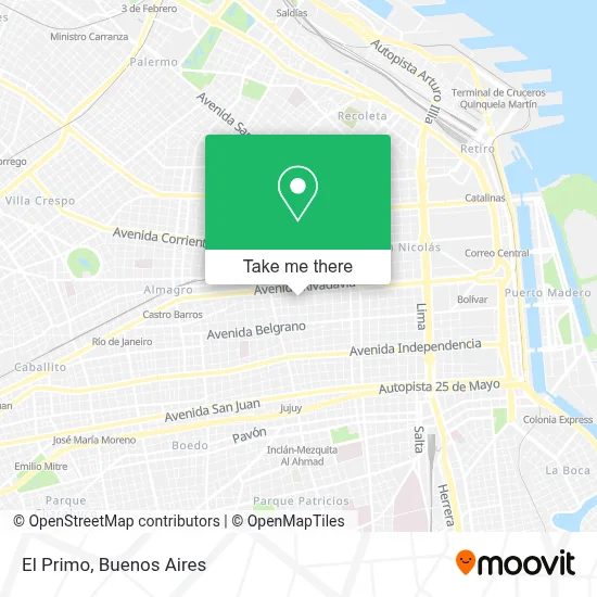 El Primo map