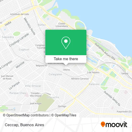 Ceccap map