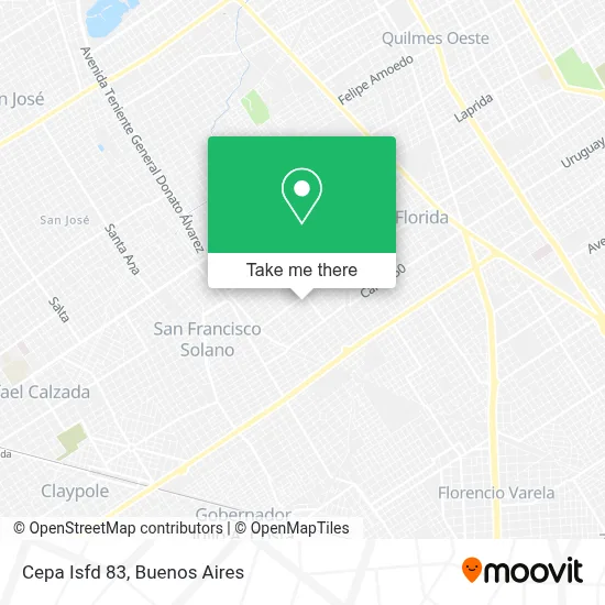 Cepa Isfd 83 map