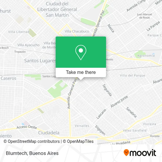 Blumtech map