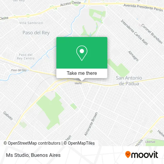 Ms Studio map