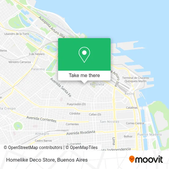 Homelike Deco Store map