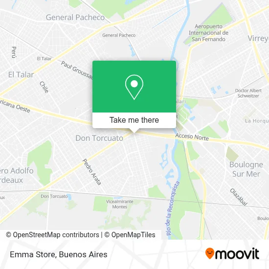Emma Store map