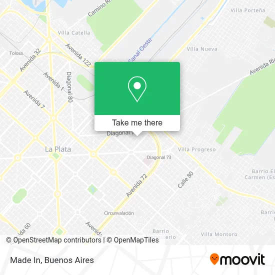 Made In map