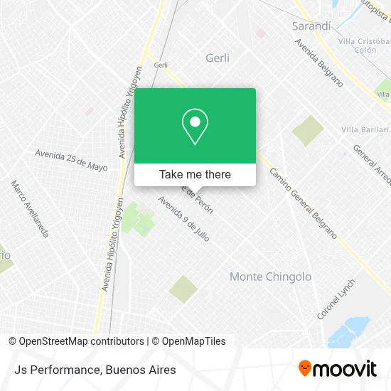 Js Performance map