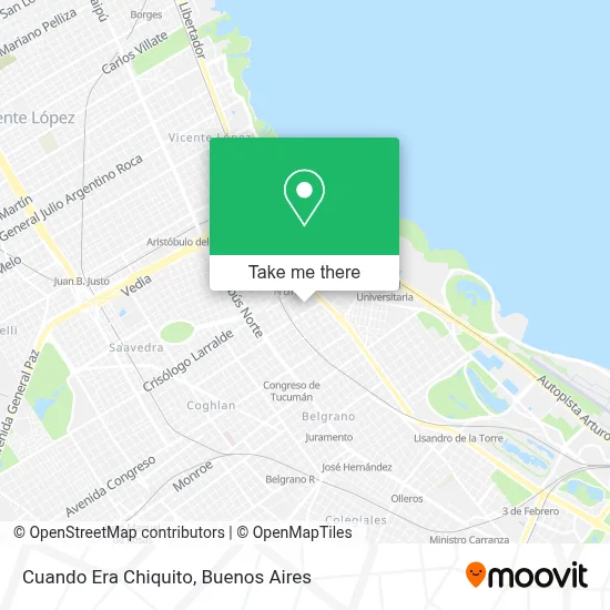Cuando Era Chiquito map