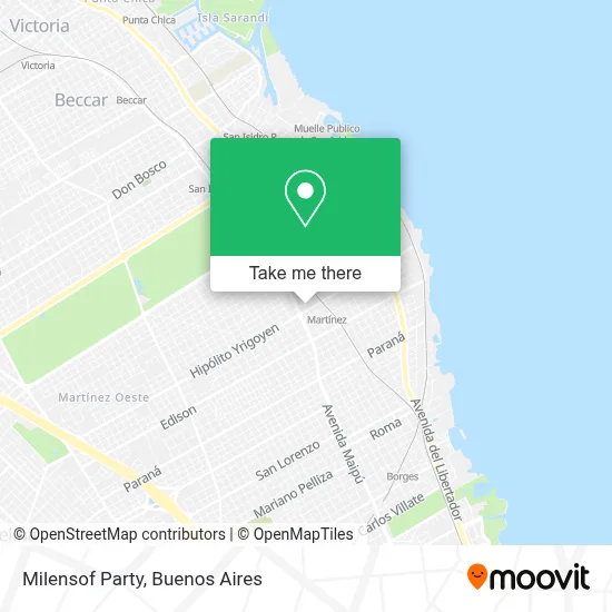 Milensof Party map
