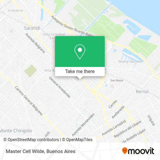 Master Cell Wilde map