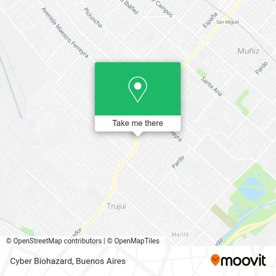 Cyber Biohazard map
