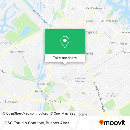 G&C Estudio Contable map