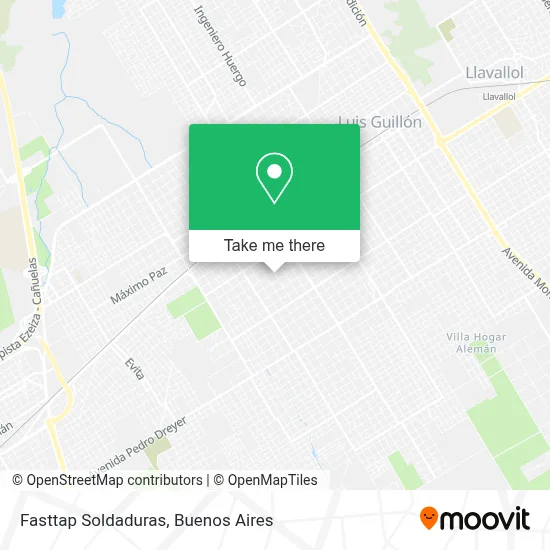 Fasttap Soldaduras map