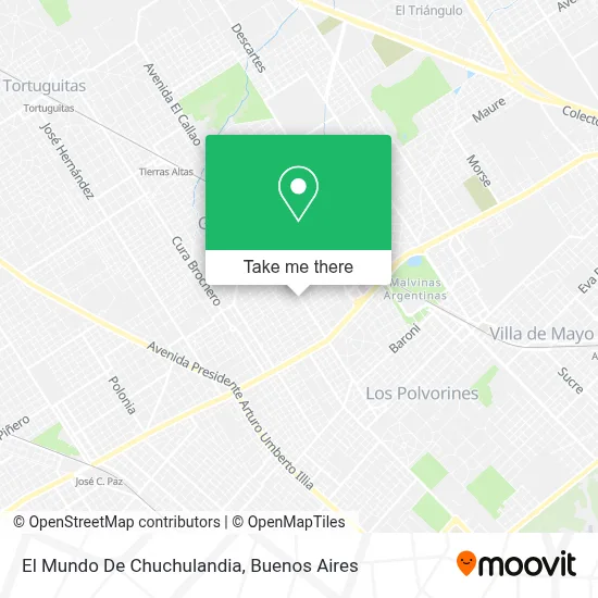 El Mundo De Chuchulandia map
