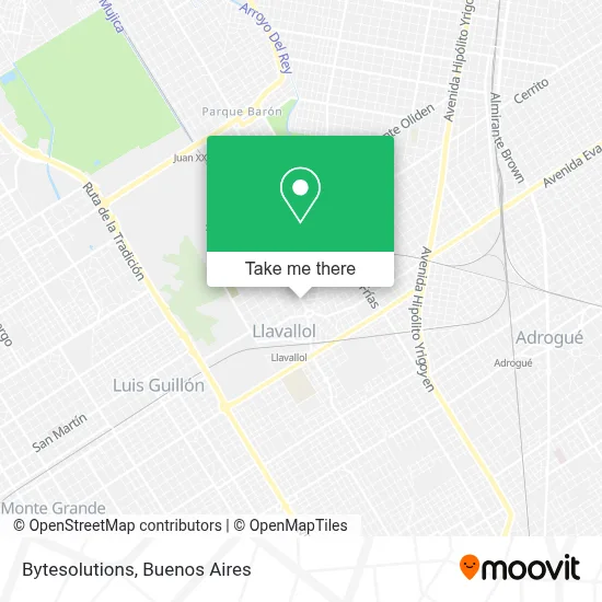 Bytesolutions map