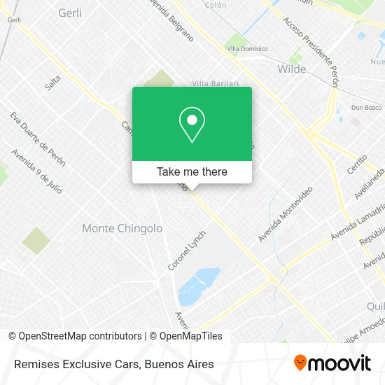 Remises Exclusive Cars map