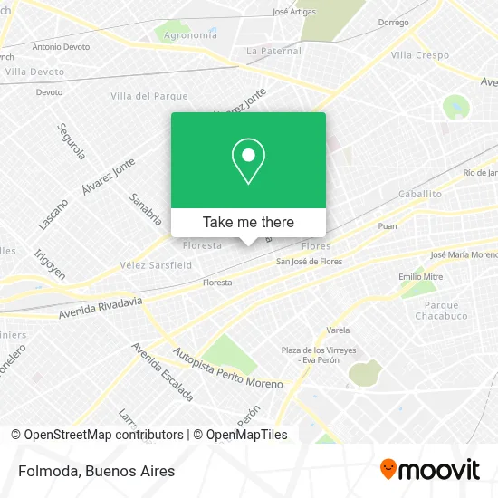 Folmoda map