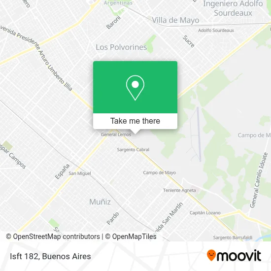 Isft 182 map