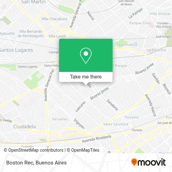 Boston Rec map
