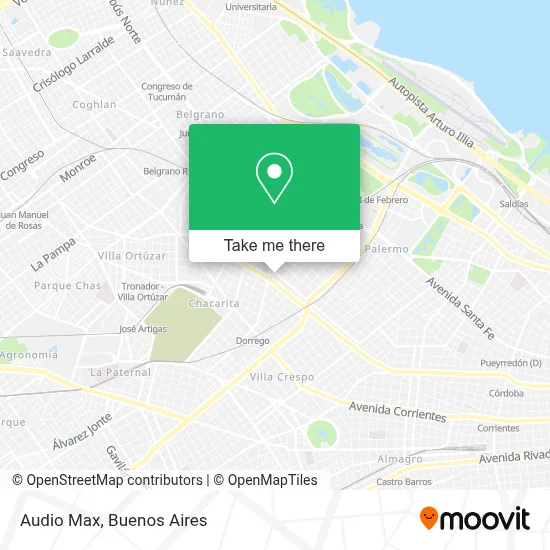 Audio Max map