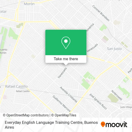 Everyday English Language Training Centre map