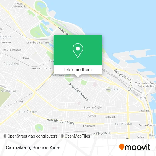 Catmakeup map