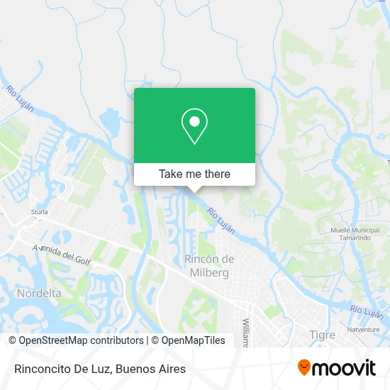Rinconcito De Luz map