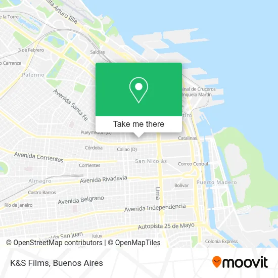 K&S Films map