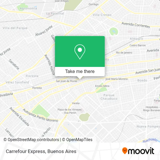Carrefour Express map