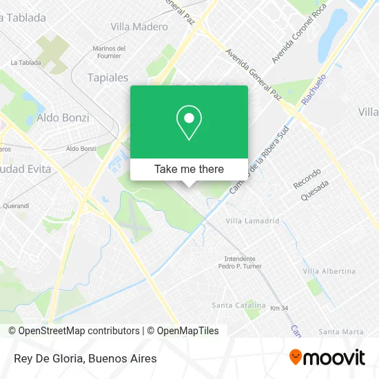 Rey De Gloria map